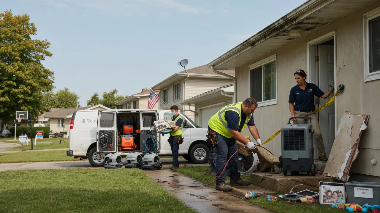 Water Damage Restoration in South Hill, VA near me